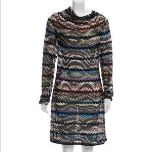 MISSONI Sheer Midi Dress Size IT 48 US 12/XL EUC